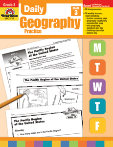 Daily Geography Practice, Grade 3 - Teacher's Edition