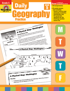 Daily Geography Practice, Grade 5 - Teacher's Edition