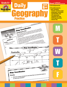 Daily Geography Practice, Grade 6 - Teacher's Edition