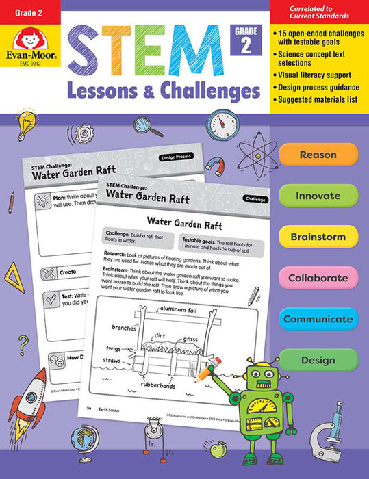 STEM Lessons and Challenges, Grade 2 - Teacher Reproducibles