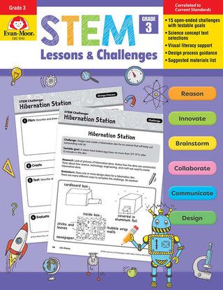 STEM Lessons and Challenges, Grade 3 - Teacher Reproducibles