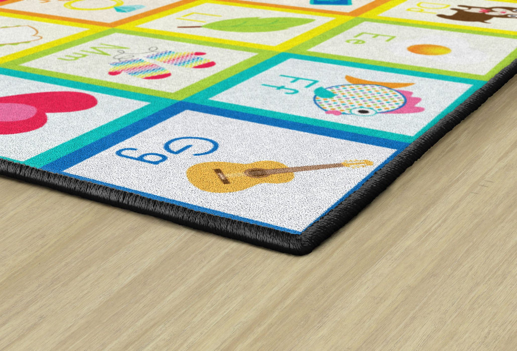 Alphabet Rug for Classroom | Alphabet Carpet with Pictures — CM School ...