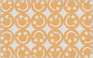 Good Vibes Large Happy Faces Rug By Schoolgirl Style