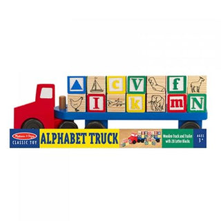 Blocks Wooden Truck Educational Toy