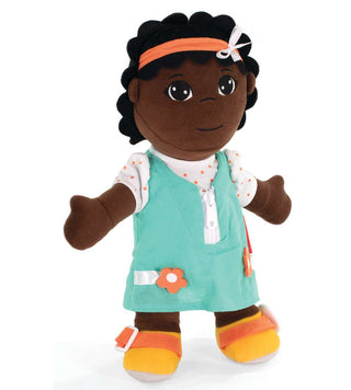 Multicultural Fastening Dolls, African Girl