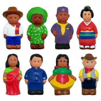 Multicultural Around World Fig 8Pk – CM School Supply
