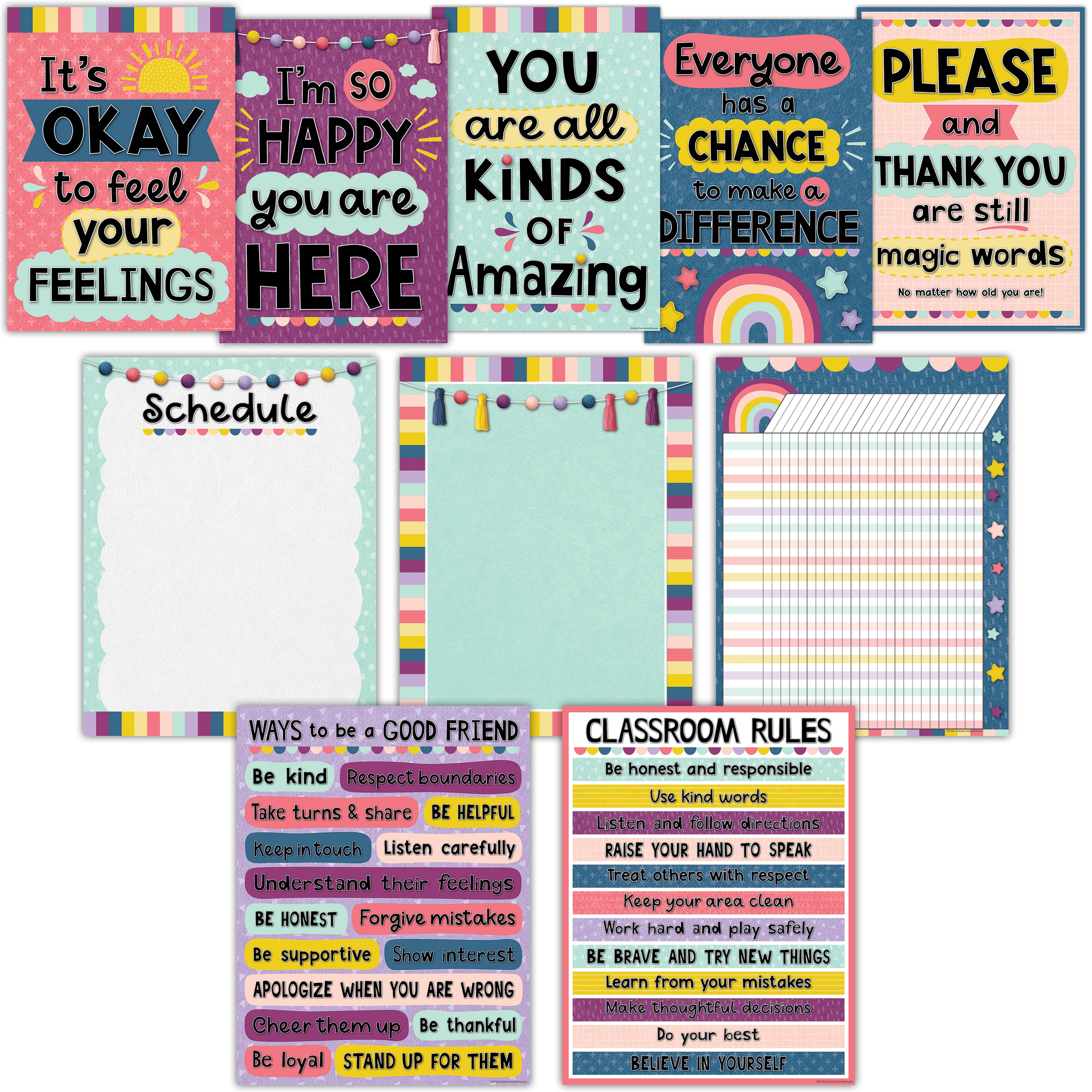 Oh Happy Day Decor: Bulletin Boards, Posters, Stickers, & More — CM ...