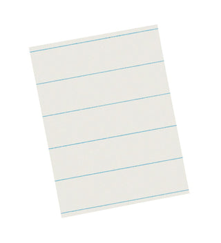 Pacon® Ruled Newsprint Paper 8-1/2" x 11", Ruled Short White 500 Sheets