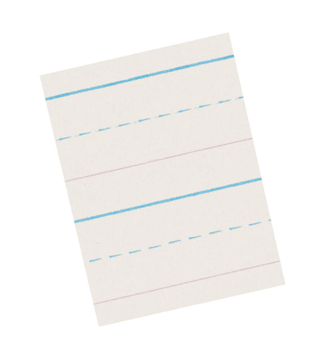 Pacon Multi-Program Picture Story Paper, 30 lb, 5/8 Long Rule, One-Sided, 8.5 x 11, 500/Pack