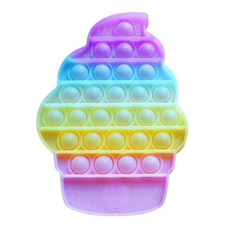 OMG Pop Fidgety - Glitter Ice Cream Cone