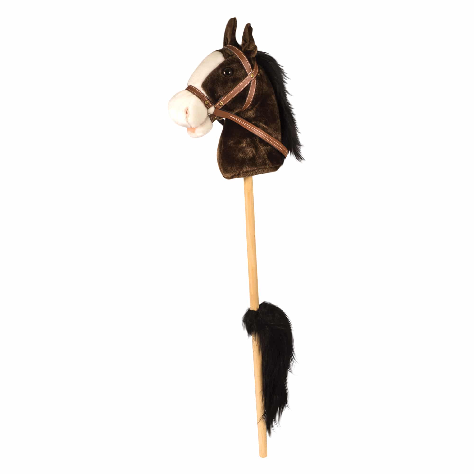  Red hobby horse halter, Stick horse tack