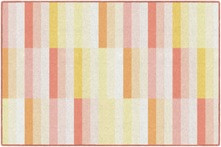 Simply Safari Sunset Contemporary Stripes Rug By Schoolgirl Style