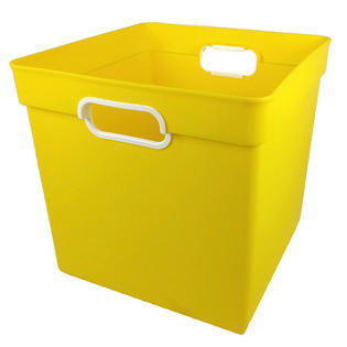 Cube Bin Yellow