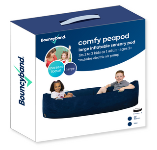 Comfy Hugging Peapod Large 80" for Middle/High School Kids by Bouncyband®