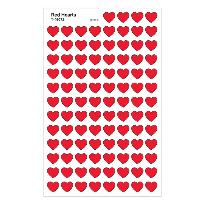 Red Hearts superShapes Stickers