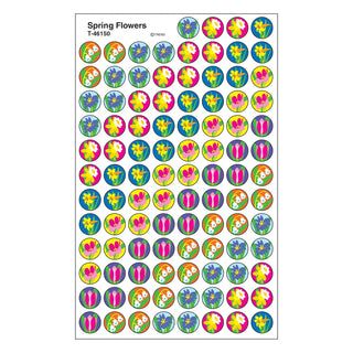 Spring Flowers superSpots® Stickers