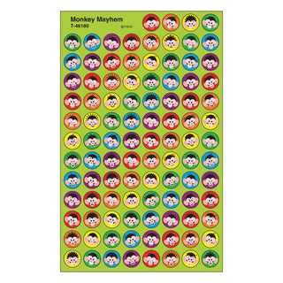 Monkey Mayhem superSpots® Stickers