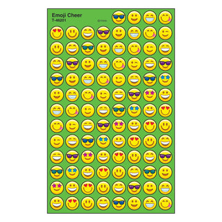 Emoji Cheer superSpots® Stickers
