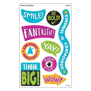 Color Harmony™ Paint It Positive superShapes Stickers – Large