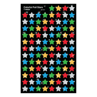 Colorful Stars superShapes Stickers – Foil