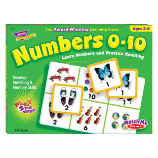 Numbers 0-10 Match Me® Games