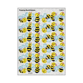 Buzzing Bumblebees Sparkle Stickers®