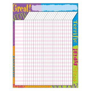 Praise Words Incentive Chart – Large