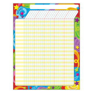 Praise Words ‘n Stars Incentive Chart – Large