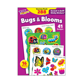Bugs & Blooms Scratch 'n Sniff Stinky Stickers® Variety Pack