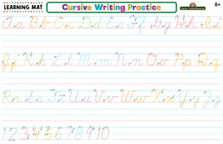 Cursive Writing Practice Learning Mat