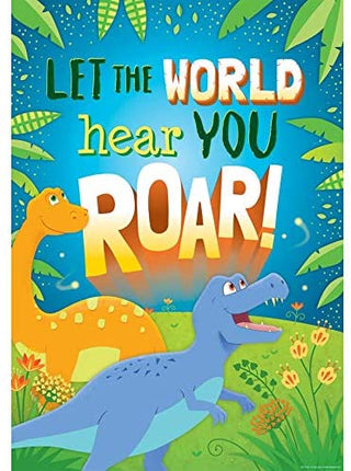 Let The World Hear You Roar Positive Poster