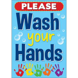 Wash Your Hands Positive Poster