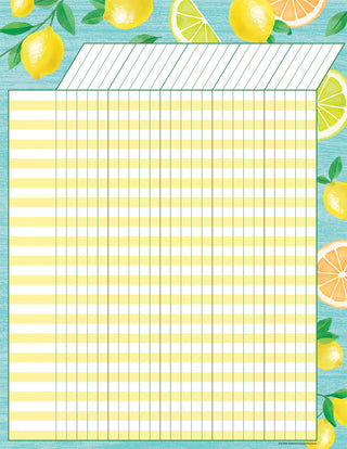 Lemon Zest Incentive Chart