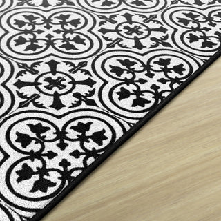 Simply Stylish Black & White Tile