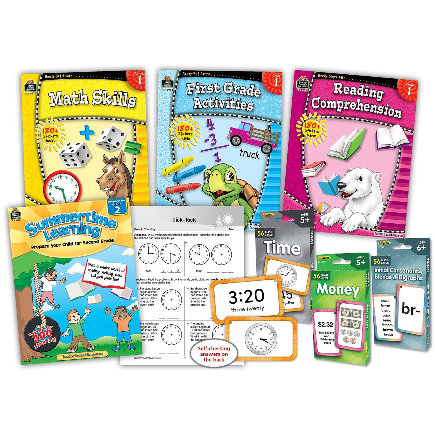 Learning At Home 1st Grade Curriculum Kit — CM School Supply