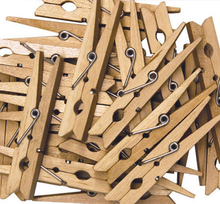 Spring Clothespins (2-3/4"L) 24 Pieces