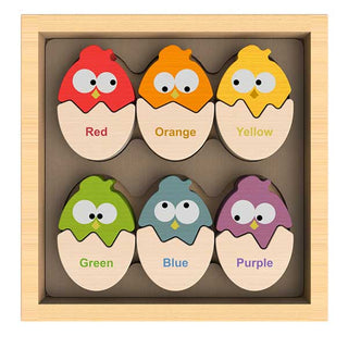 Colors N Eggs Bilingual Puzzle