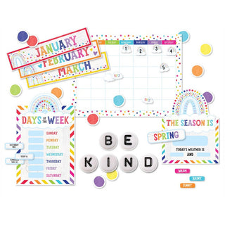 Sprinkle Kindness U-Cut Calendar Bulletin Board Set