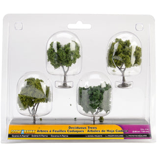 Deciduous Trees 2"-3" Pack of 4