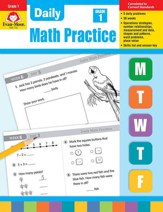 Daily Math Practice - Grade 1