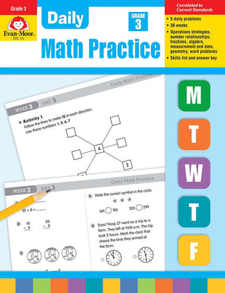 Daily Math Practice - Grade 3