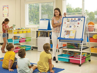 2-in-1 Royal Teaching Easel with Portable Whiteboard
