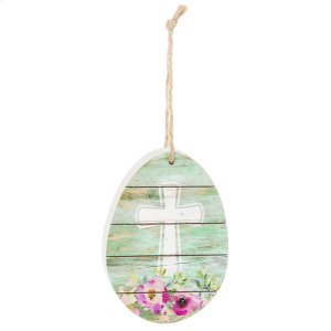 Welcome Spring Egg Ornaments