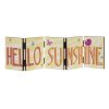 "Hello Sunshine" Accordion Sign