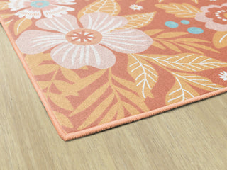 Good Vibes Floral Rug By Schoolgirl Style