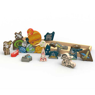Space A To Z Puzzle & Play-set