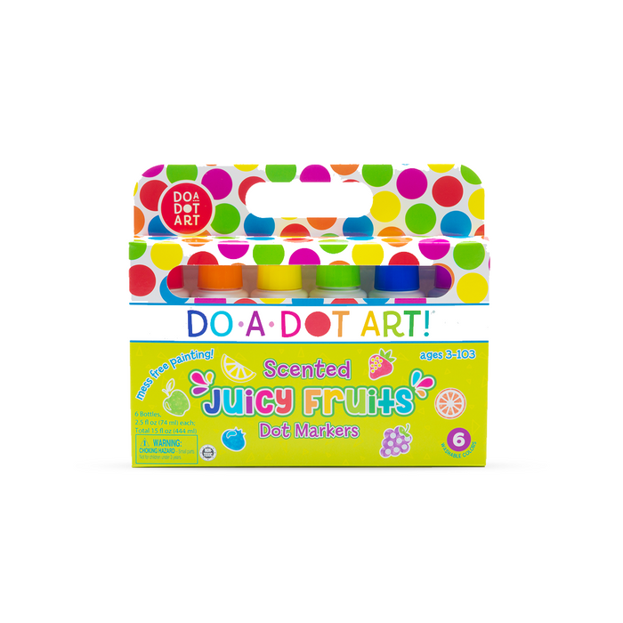 Do-A-Dot Art!¨ Juicy Fruits Scented 6 Pack Dot Markers