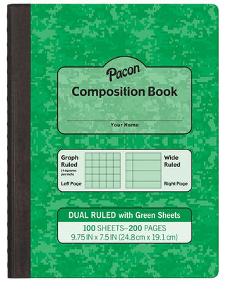 Dual Ruled Composition Book