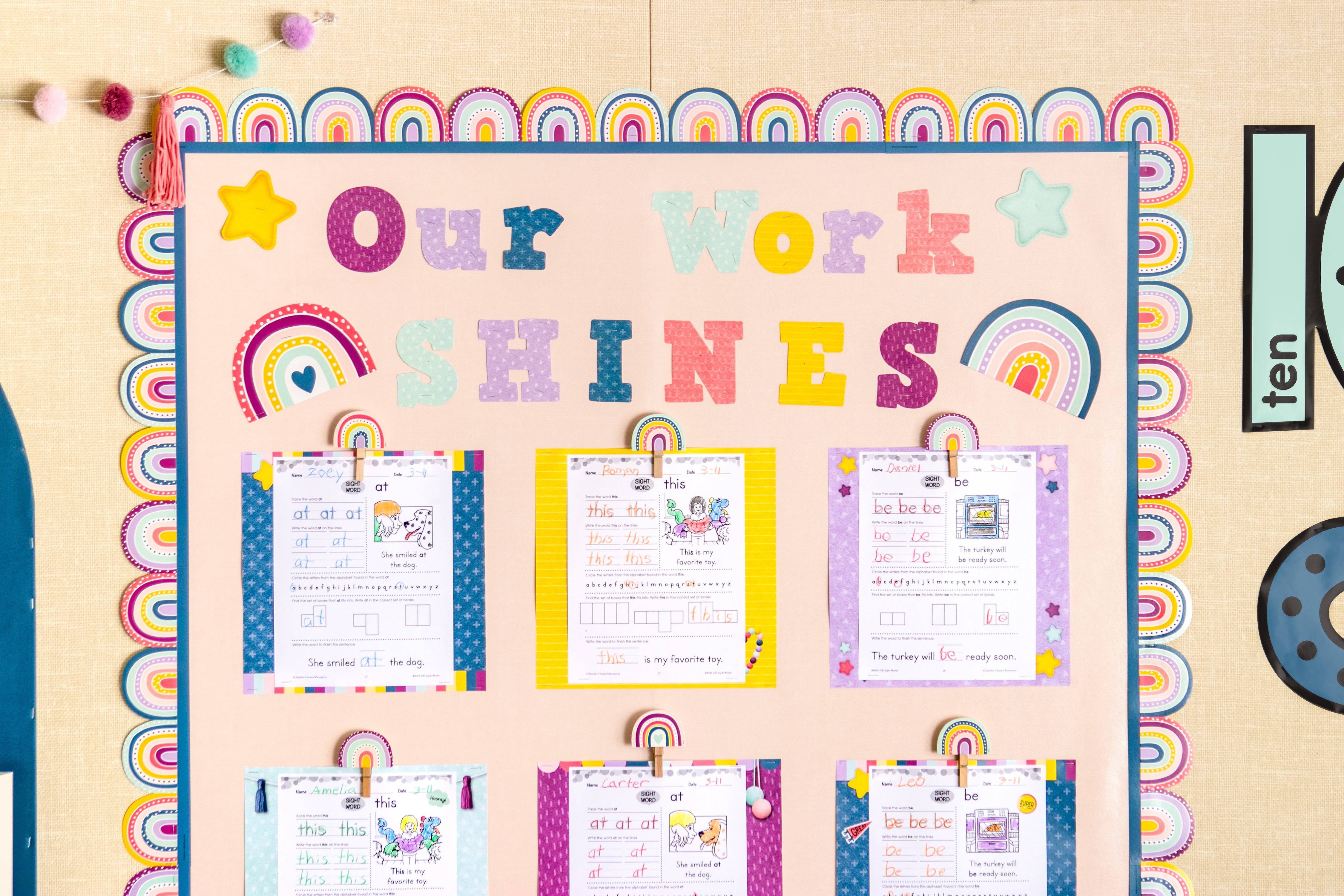 Teacher Created Resources Oh Happy Day Rainbows Stickers