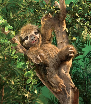 Three-Toed Sloth Puppet